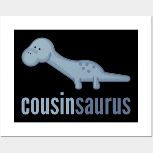 Cousinsaurus Shirt Family Dinosaur Shirt Set Posters and Art